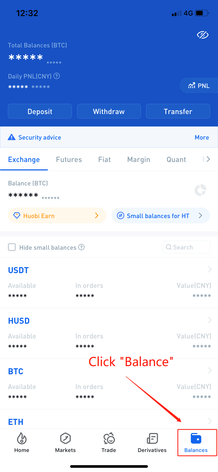 locked out of huobi crypto currency account in the us